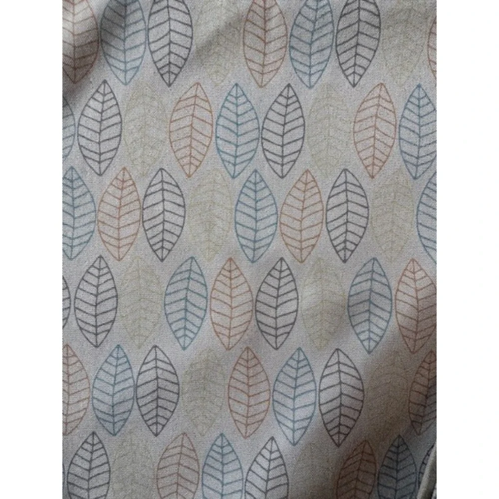 Norwex Cloth Napkins Leaf‎ Leaves Gray Design Fall Dinner Table Set 6 BacLock